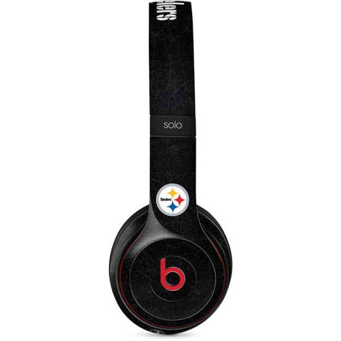 NFL Pittsburgh Steelers Distressed Beats Solo 3 Wireless Skin